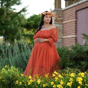 Maternity Photoshoot Dress